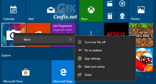 Tile Locker: Restrict User from Tiles on Windows 10