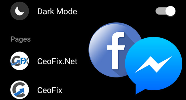 Enable Dark Mode in Facebook Messenger