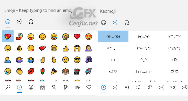 How to Open Emoji Panel Using Keyboard in Windows 10