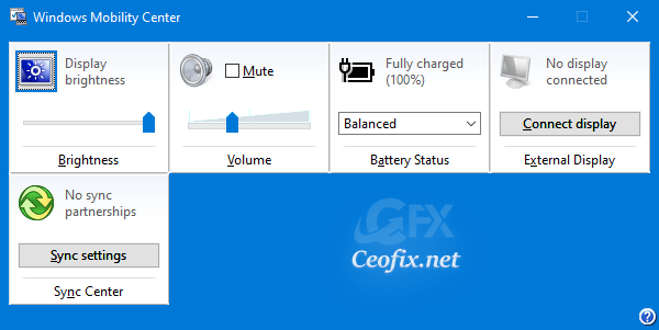 Use the Windows Mobility Center to change the display brightness Use the Windows Mobility Center to change the display brightness