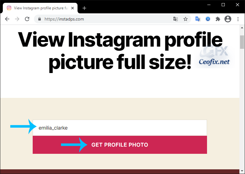 How to View and Download Instagram Profile Picture Full Size