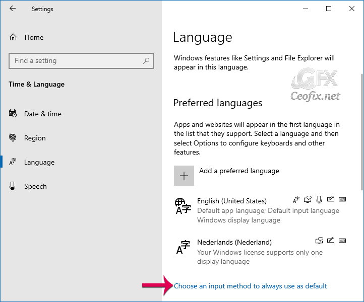 Make Windows 10 indicator Language Like Windows 7 