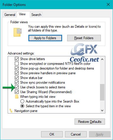 Use Check Boxes to Select Files in Windows 10 