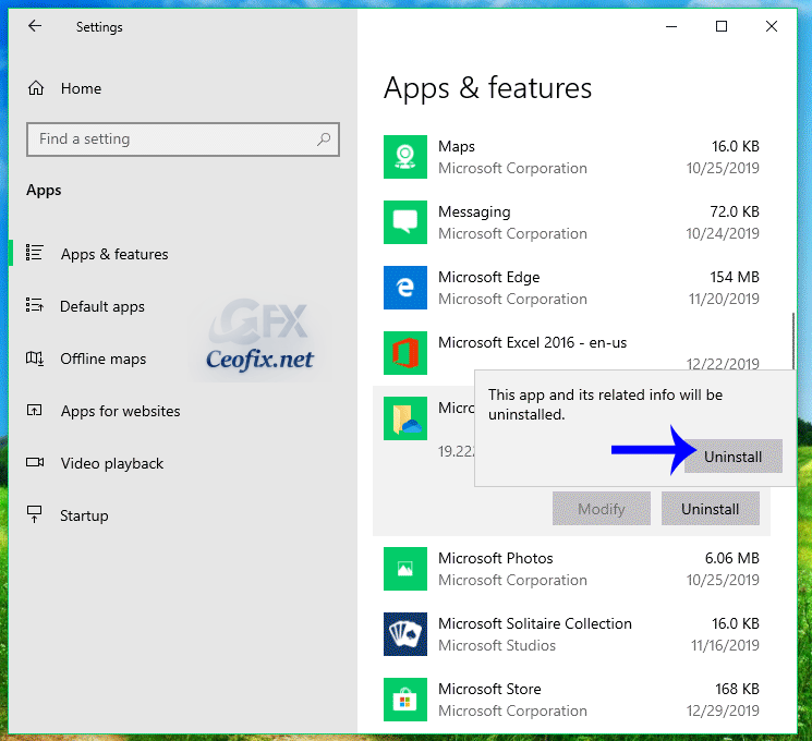 How to remove OneDrive Or Hide OneDrive in Windows 10