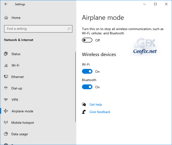 How to Enable or Disable Wifi in Windows 10