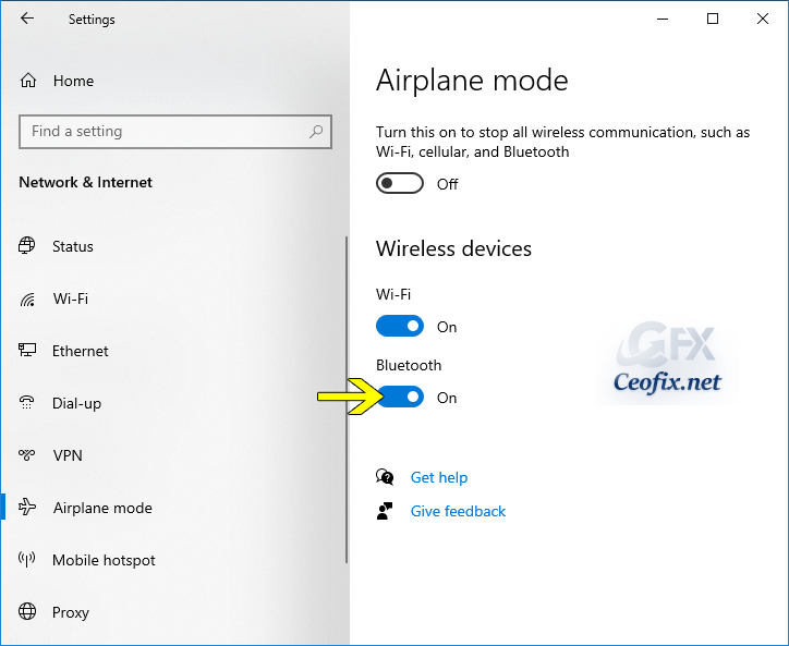 4 Ways to Turn On or Off Bluetooth in Windows 10