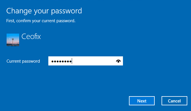 How to Set or Change Your Windows Password