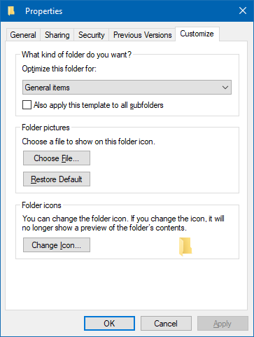 folder icons-change icon