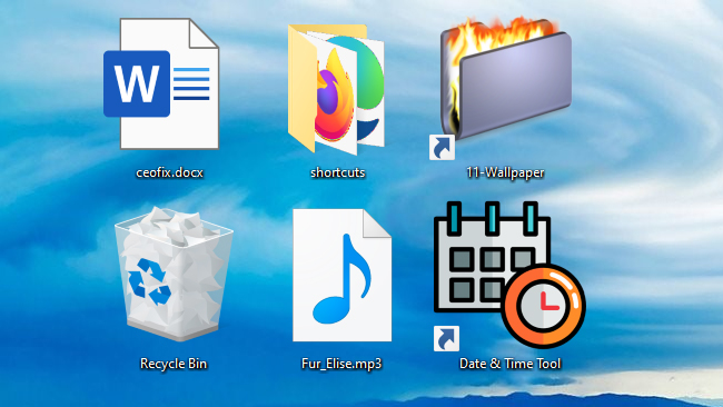 Change the Size of Desktop Icons in Windows