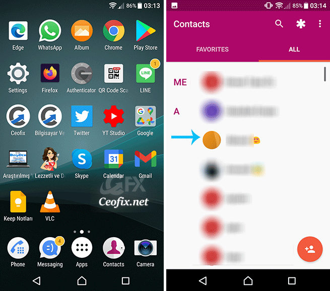 How To Star Favorite Contacts On Android