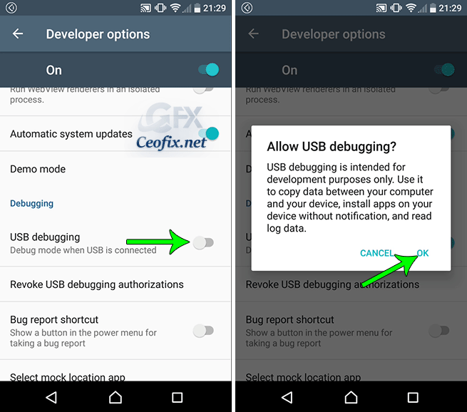 Enable USB Debugging Mode On Your Android Mobile Phone Device
