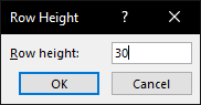 How To Change Row Height in Microsoft Excel