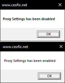 Disable Proxy Use in Windows 10 Permanently