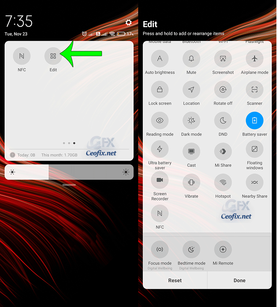  Quick Settings Take A Screenshot On Android 11