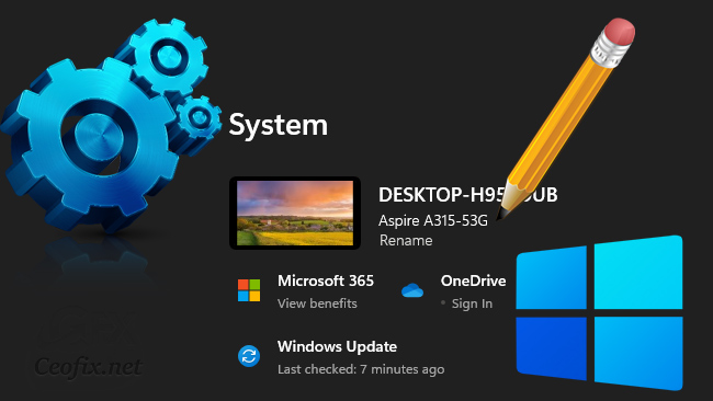 2 Methods To Change System Product Name in Windows 11 PC