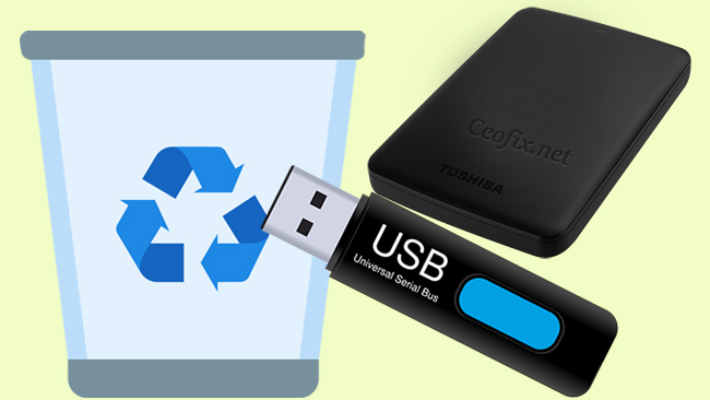 Easy Way To Create Recycle Bin for Removable Drives