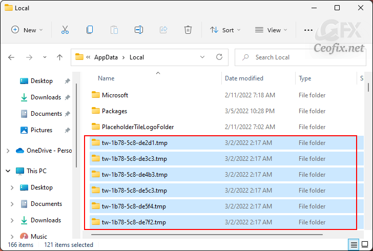 Fix The Empty TW-.tmp Folders 