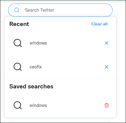 How to Delete Saved Searches in Twitter