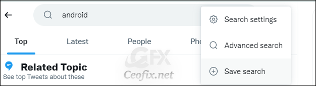 How to Saving Searches on Twitter How to Saving Searches on Twitter