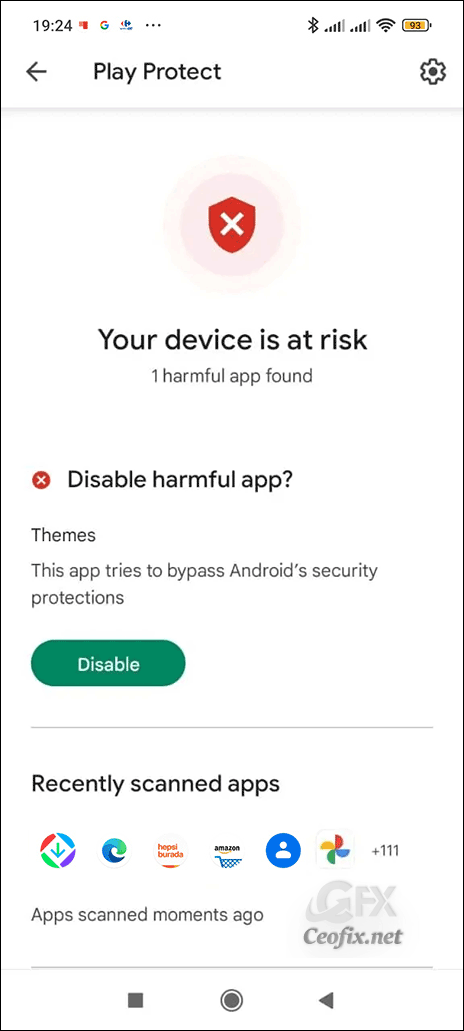 Google play protech disable harmful Google play protech disable harmful