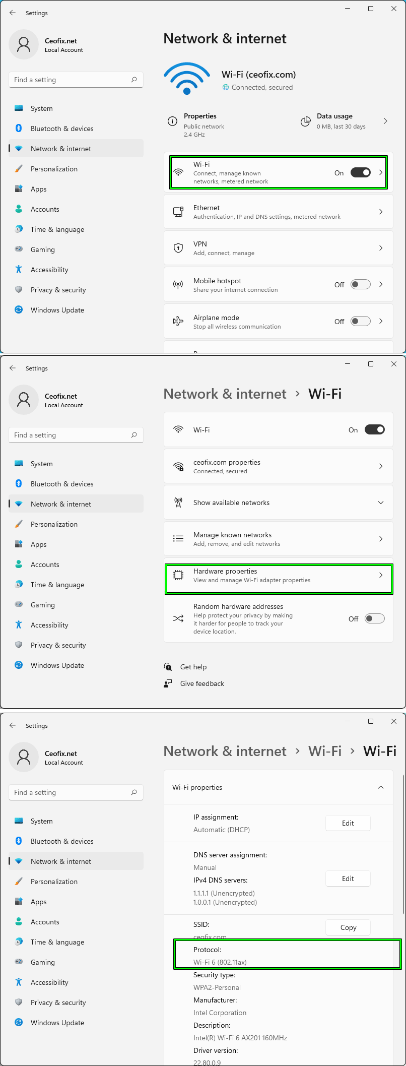 check if your PC supports WiFi